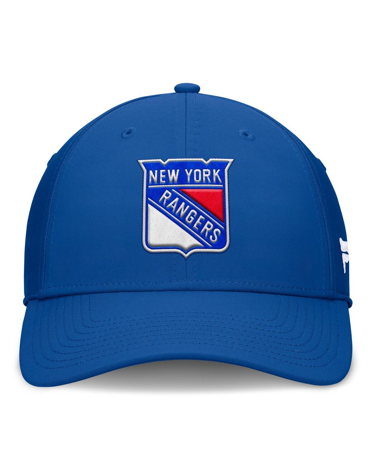 Fanatics Men's Royal New York Rangers Core Primary Logo Snapback Hat In Royal