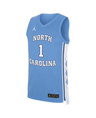 Men's Carolina Blue North Carolina Tar Heels Road Replica Basketball Jersey