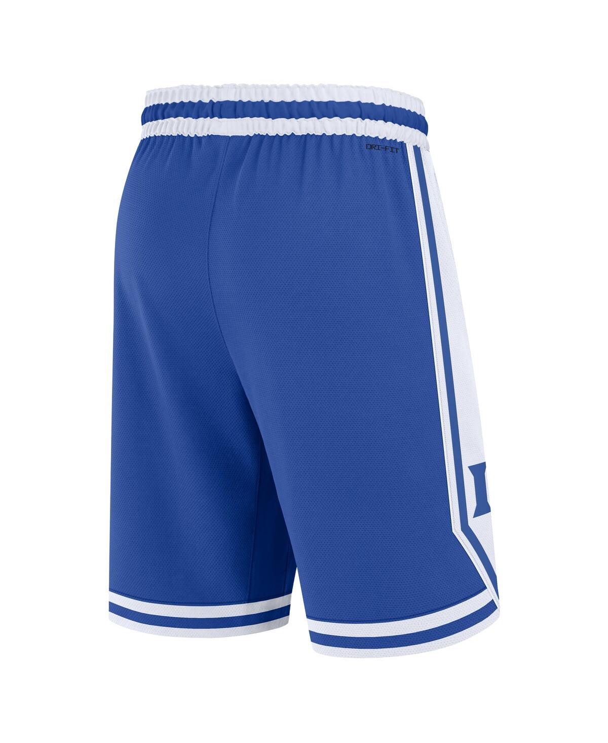 Nike Men's Duke Blue Devils Replica Basketball Road Shorts In Royal