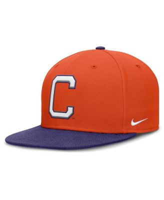 Nike - Men's Orange/Purple Clemson Tigers Two-Tone Primetime Performance Fitted Hat