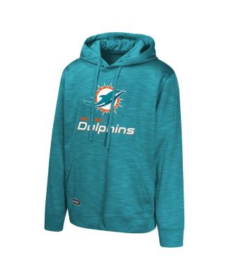 Men's Aqua Miami Dolphins Streak Fleece Pullover Hoodie
