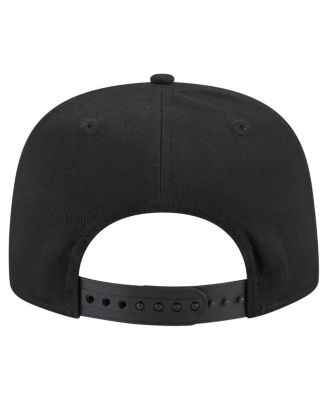 Men's Black Las Vegas Raiders B-Dub Golfer Snapback Hat