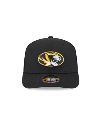 Men's Black Missouri Tigers COOLERA 9SEVENTY Stretch-Snap Hat
