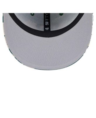 Men's Hunter Green/Cream Milwaukee Bucks Tip-Off 59FIFTY Fitted Hat