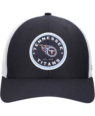 Men's Navy Tennessee Titans Disclose Trophy Flex Hat