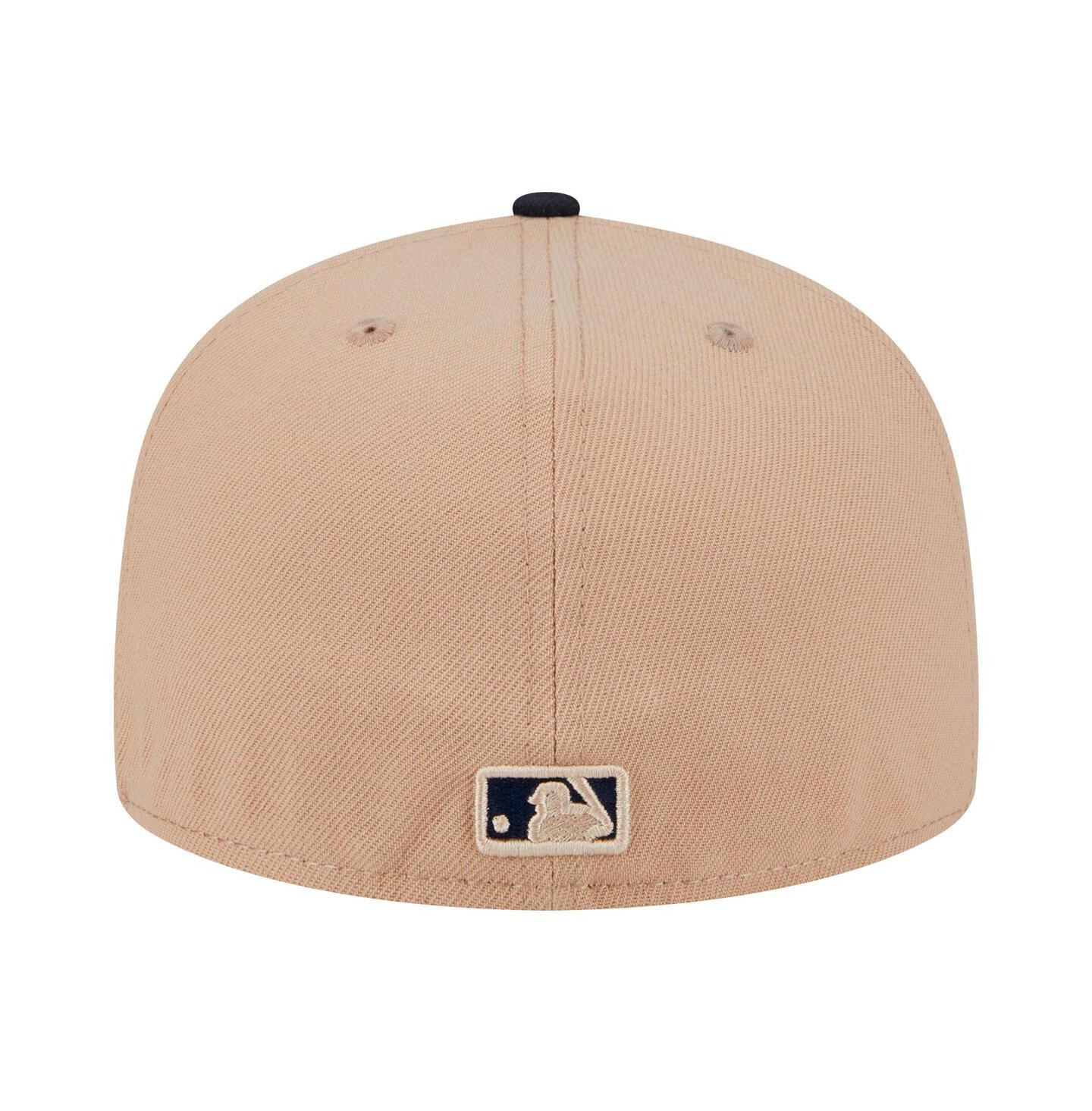 Мужская бейсболка New Era New York Yankees 59FIFTY Fitted, Khaki — фото 4