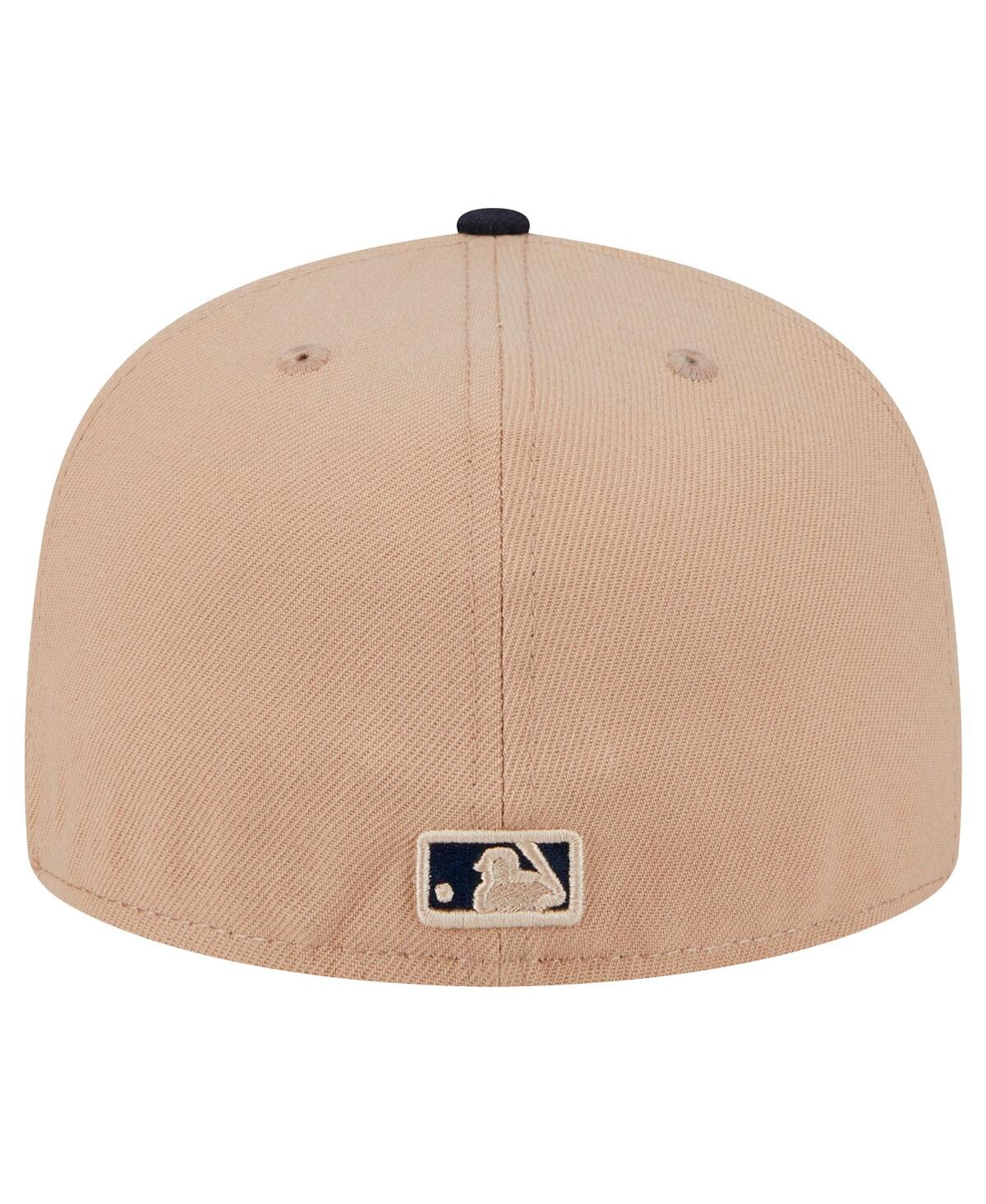 NEW ERA MEN'S KHAKI NEW YORK YANKEES 59FIFTY FITTED HAT 