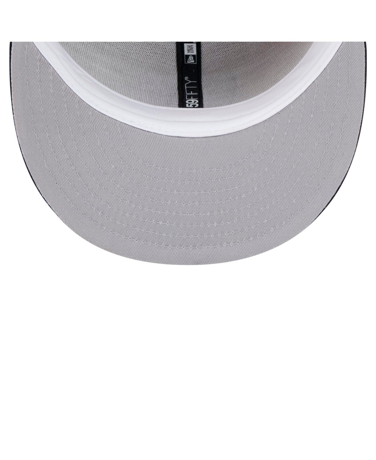 NEW ERA MEN'S TAN LAS VEGAS RAIDERS LOGO MAIN 59FIFTY FITTED HAT