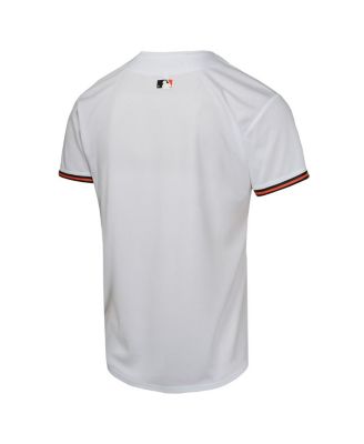 Big Boys and Girls White Baltimore Orioles Home Game Jersey