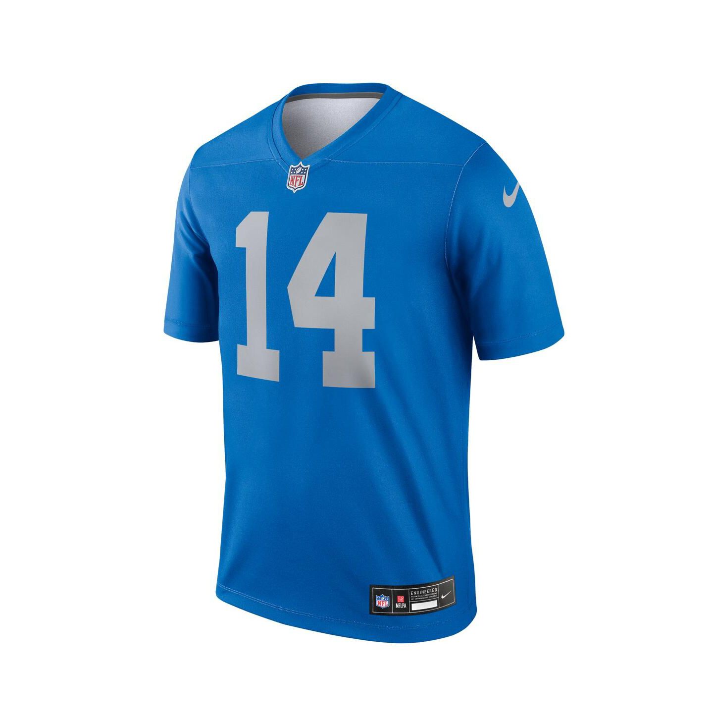Мужской топ Nike Amon-Ra St. Brown Blue Detroit Lions Alternate Legend Player Performance — фото 3