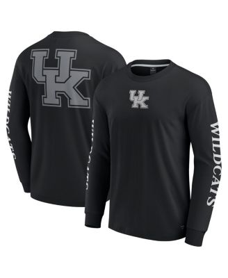 Fanatics - Men's Black Kentucky Wildcats Strive Long Sleeve T-Shirt