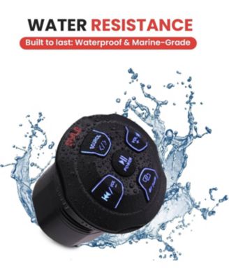 Amplified Wireless BT Audio Controller Kit with Microphone, Waterproof