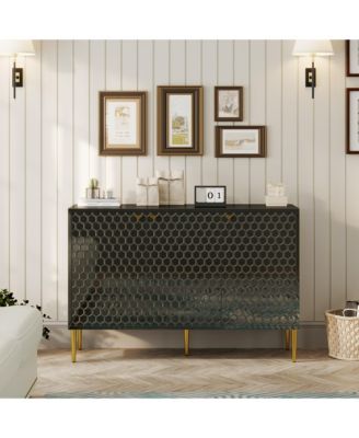 3 Door Accent Cabinet