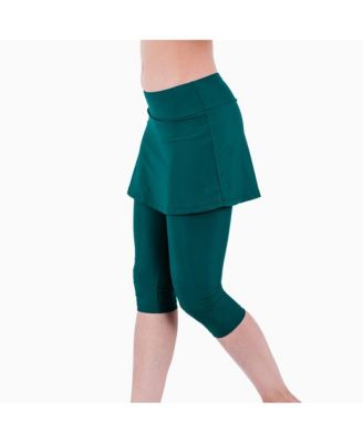 Women's Skirted Swim Capris