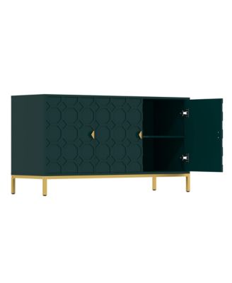 Freestanding Storage Cabinet 3-Door Accent Cabinet