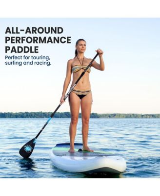 Adjustable 3-Piece SUP Paddle with Carry Bag