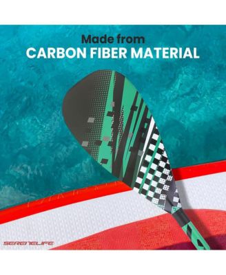 Adjustable 3-Piece SUP Paddle with Carry Bag