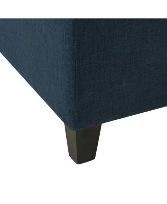 Modern Storage Ottoman, Multipurpose Footstool & Storage Bench