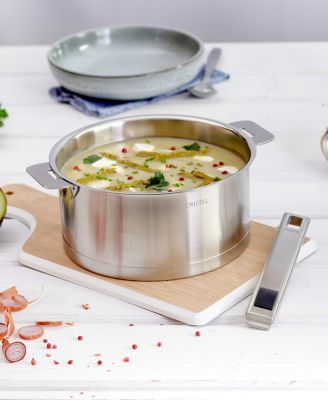 Stainless Steel 1.5 Quart Strate Saucepan with Lid