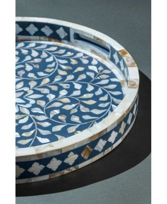 Jodhpur Mother of Pearl Decorative Tray