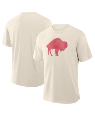 Fanatics - Men's Cream Buffalo Bills Slub T-Shirt