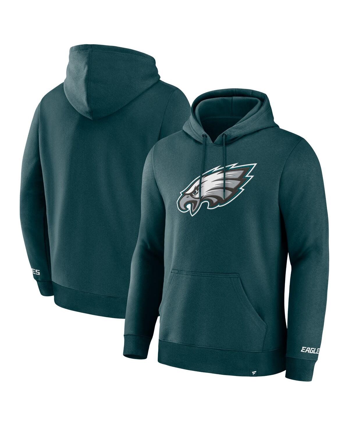 Fanatics Men's Green Philadelphia Eagles Legacy Fleece Pullover Hoodie In Green