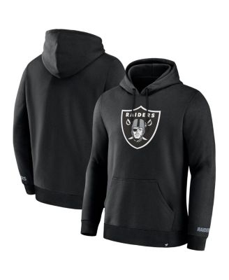 Fanatics - Men's Black Las Vegas Raiders Legacy Fleece Pullover Hoodie
