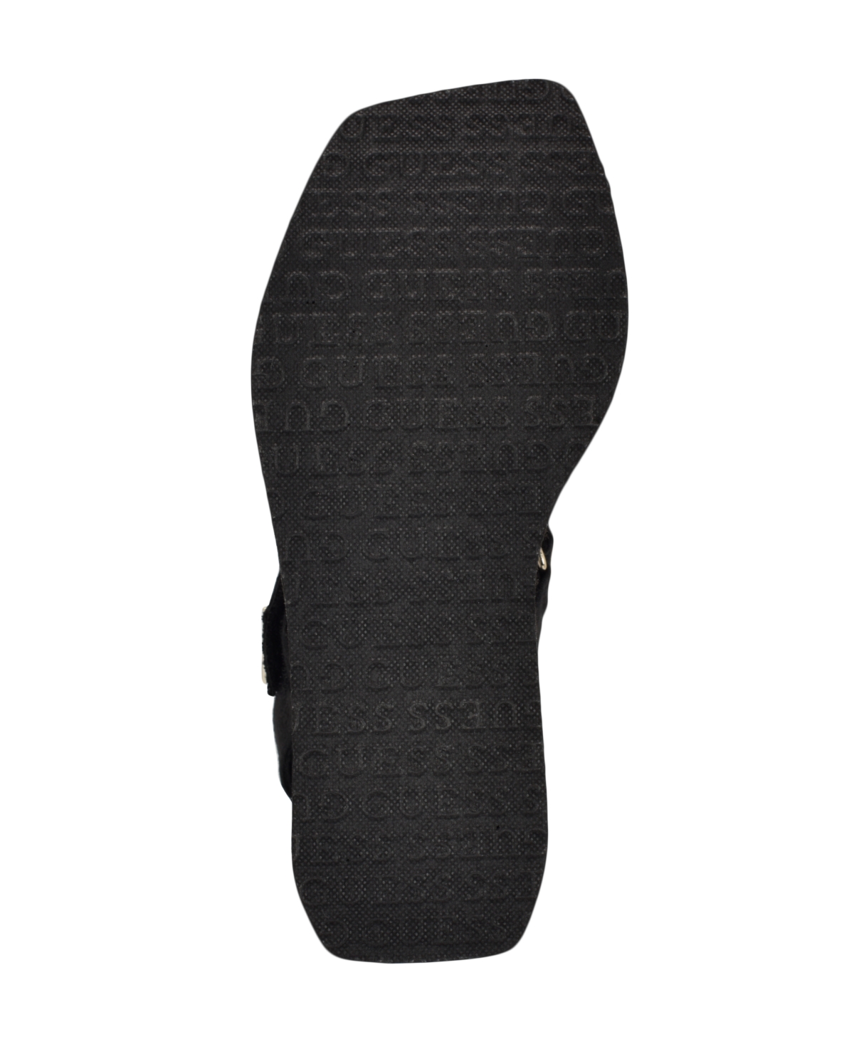 Guess Women's Daysa Quattro-g Strappy Eva Wedge Sandals In Black Logo