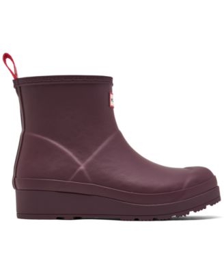 Women's PLAY Insulated Shearling Short Rain Boots from Finish Line