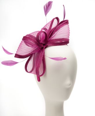 August Hats - Pleated Bow Fascinator