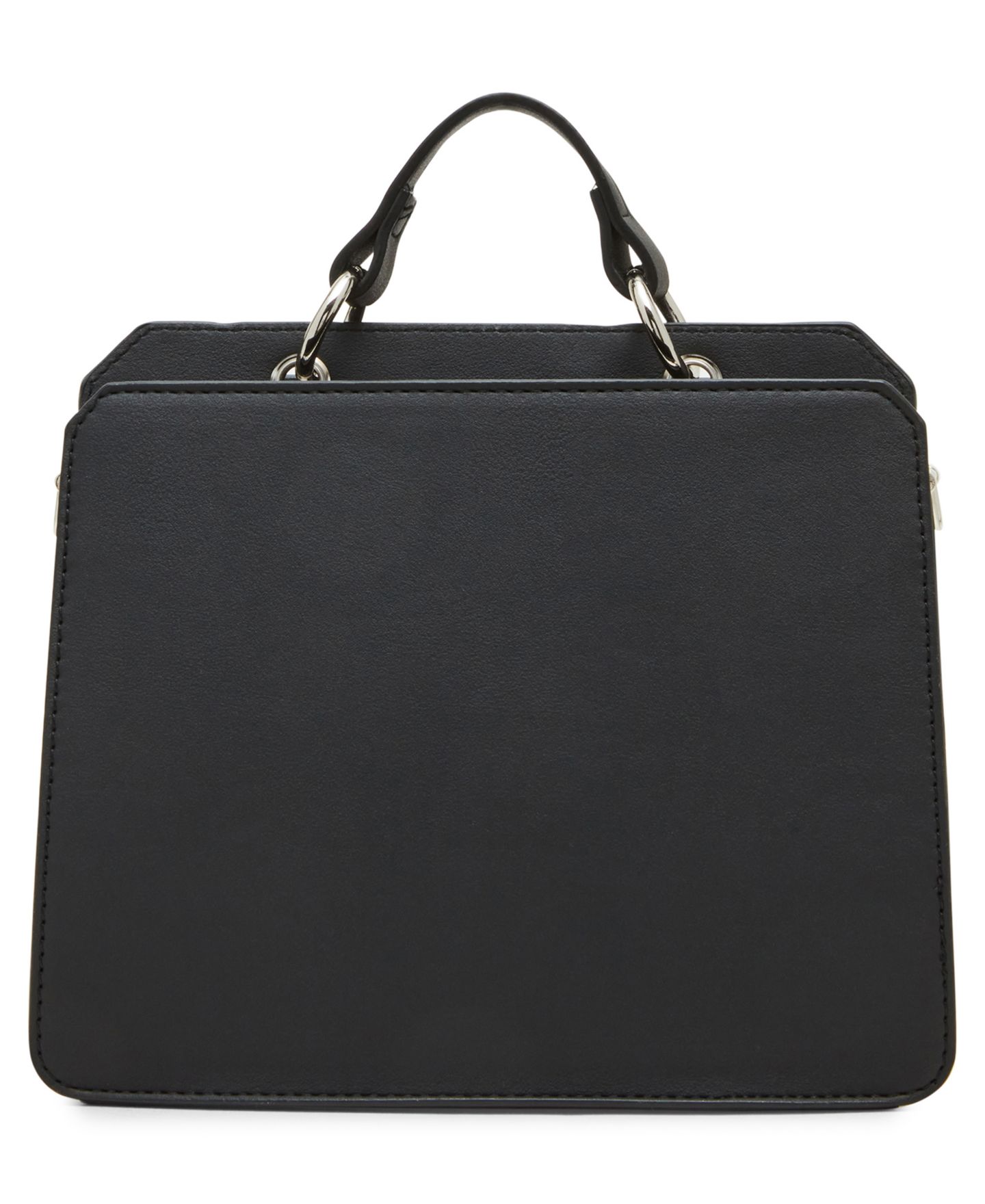Женская сумка Steve Madden Bevelyn Small Satchel, цвет: Чёрный — фото 2
