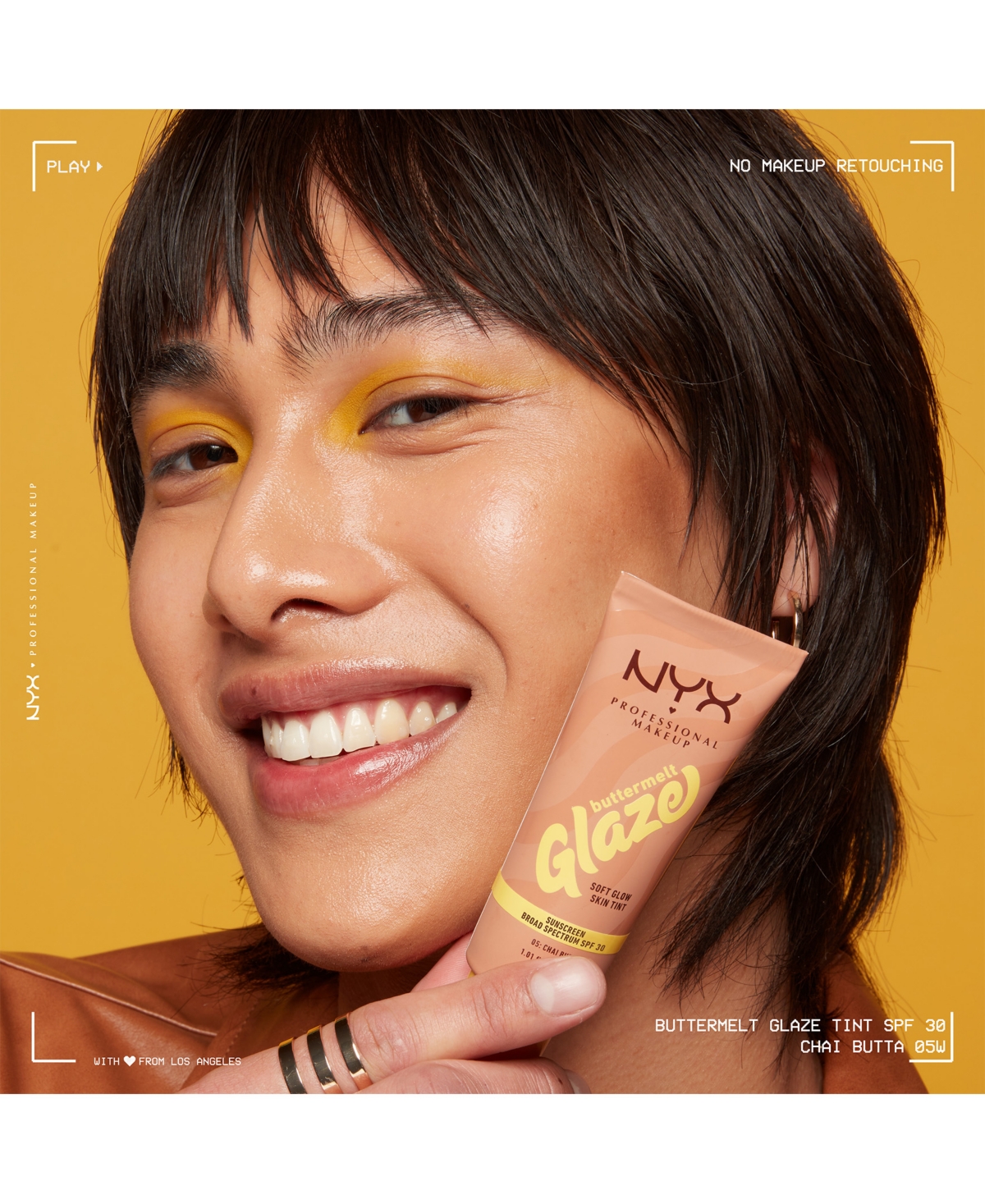 Nyx Professional Makeup Buttermelt Glaze Tint In Chai Butta