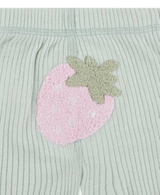 Baby Girls Turn Me Around Cotton Jacket, Bodysuit & Pants, 3-Piece Set