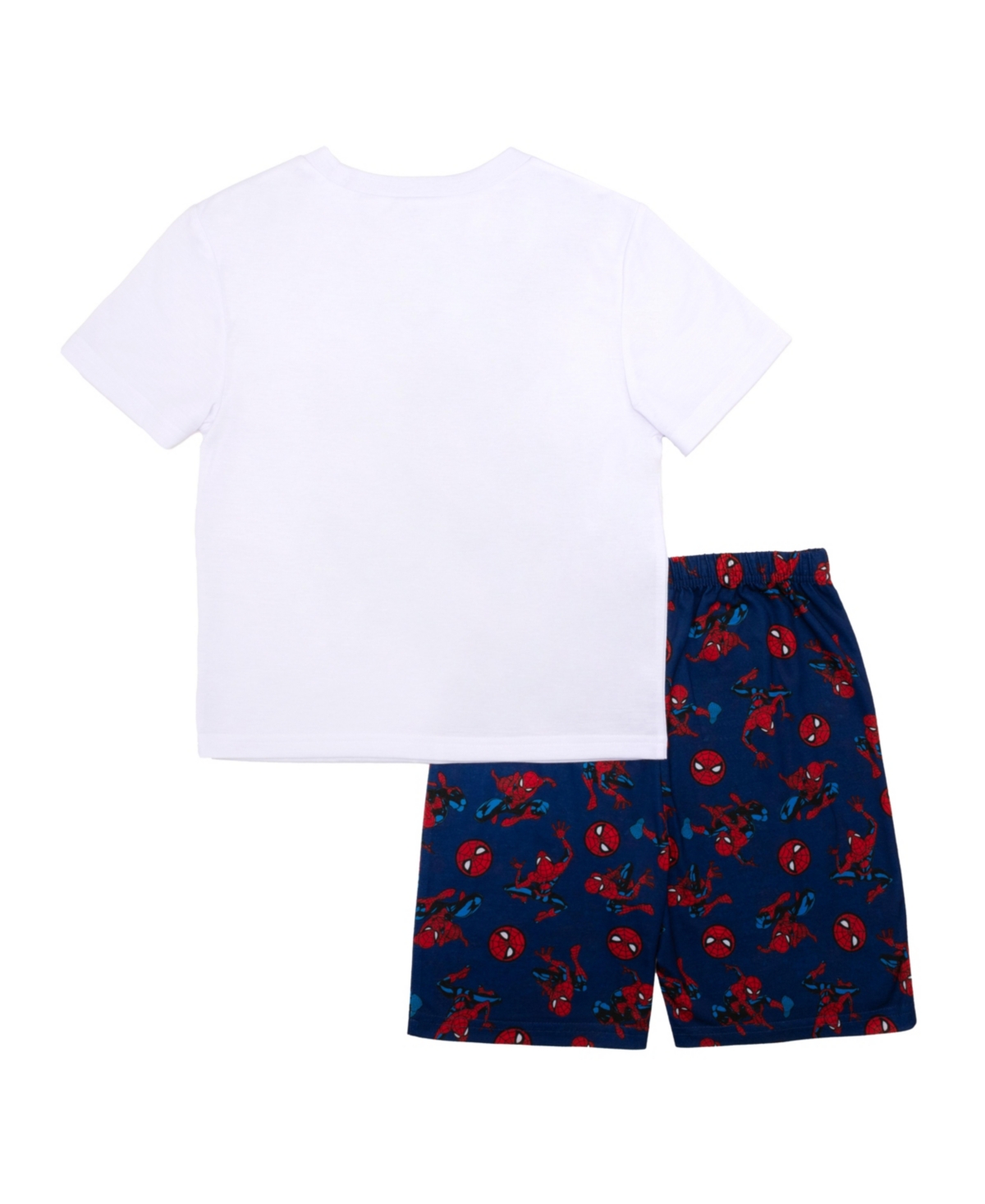 Spider-man Little And Big Boys Short Sleeve Tee And Short, 2-piece Pajama Set