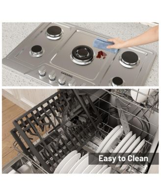 Natural Gas, 5 Burner Cooktop, 36inch