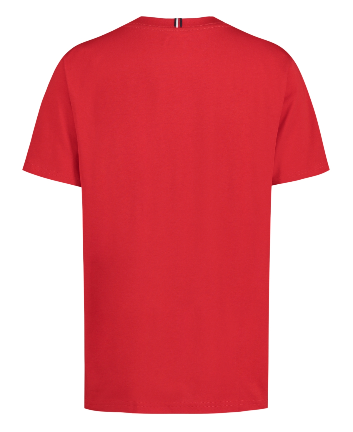 Tommy Hilfiger Little Boys Essential Embroidered Logo Graphic Cotton T-shirt In Tommy Red