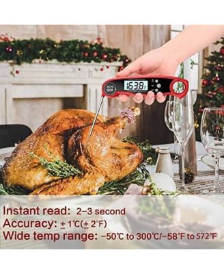 Cooking Thermometer with Dual Probes Meat Thermometer Digital Instant Read Kitchen Food Thermometer