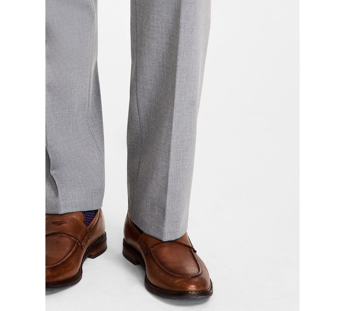 Tommy Hilfiger Men's Modern-fit Dress Pants In Grey