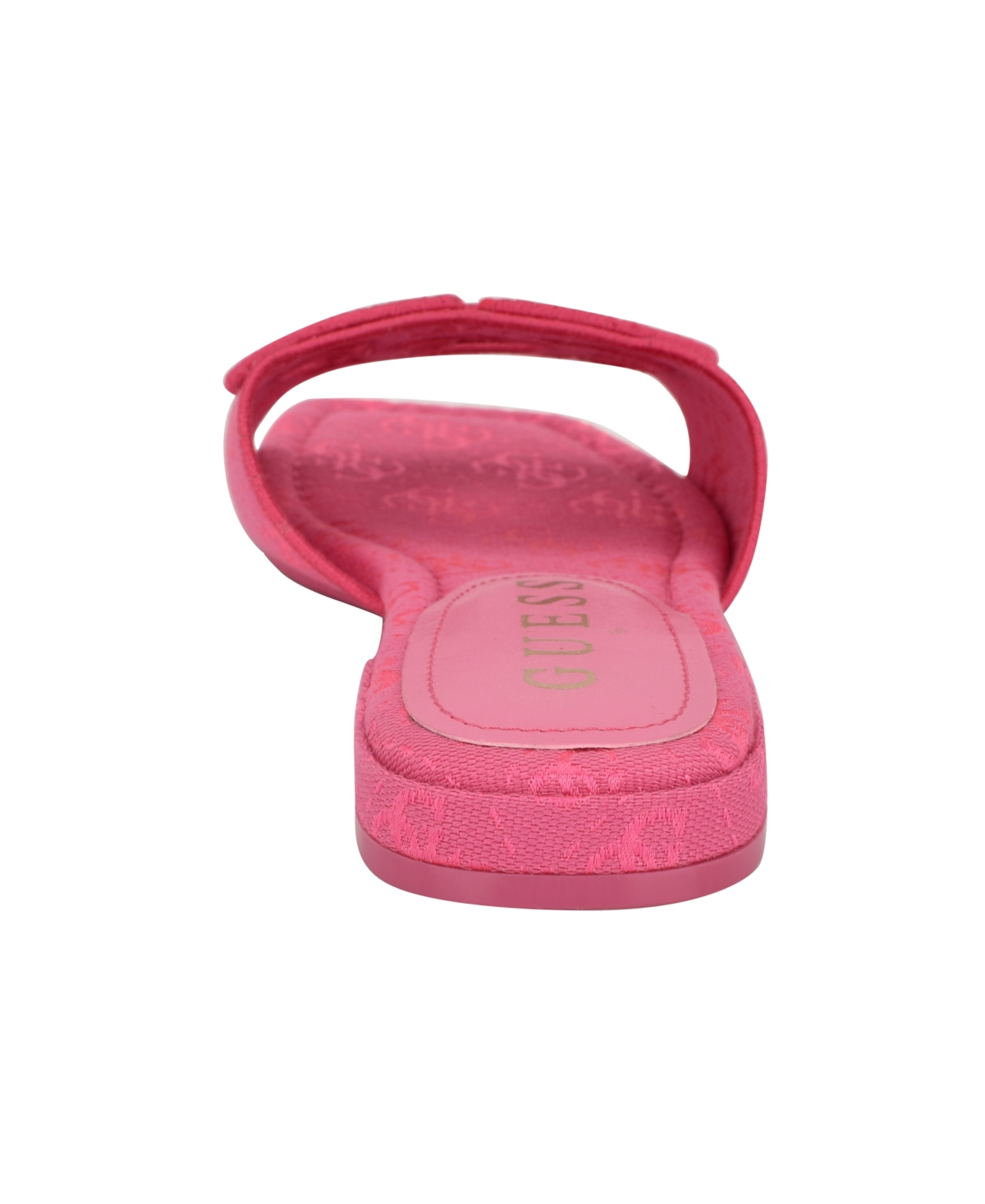 Guess Women's Tarishae One Band Quattro-g Slip On Flat Sandals