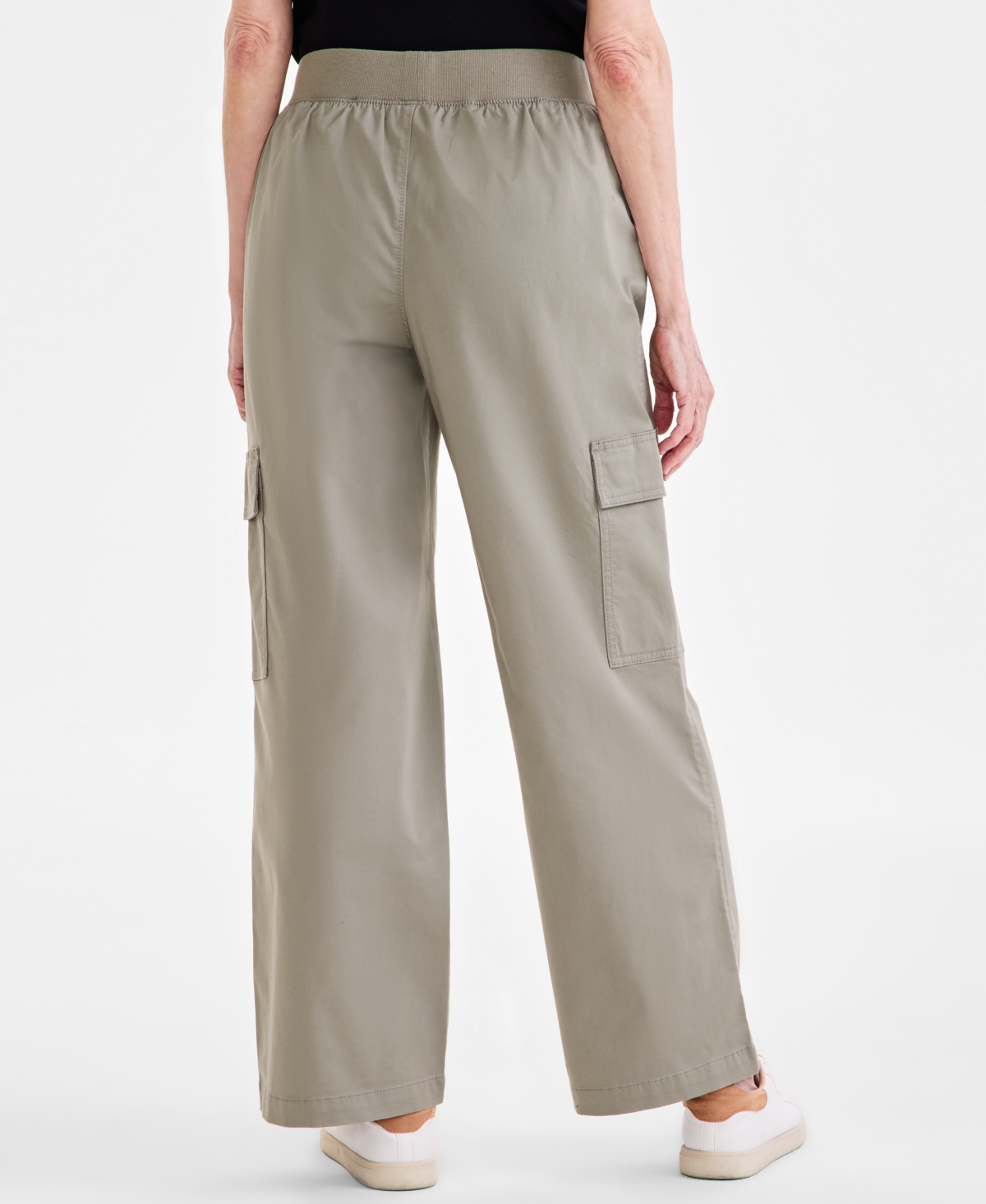 STYLE & CO WOMEN'S WIDE-LEG CARGO PANTS, EXCLUSIVELY AT MACY'S 