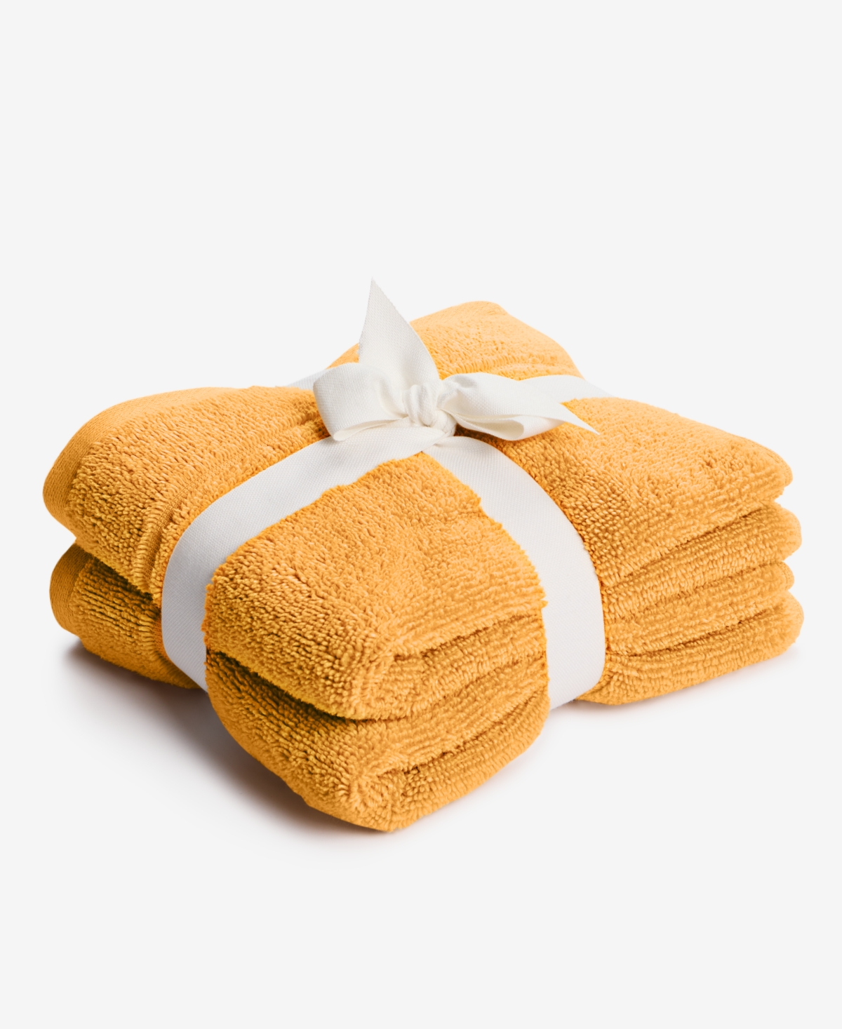 Arch Studio Quick Dry Hand Towel 2-pack, Exclusively At Macy's In Ochre