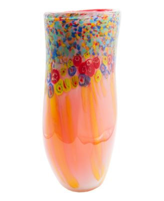 13.75" Salt Creek Art Glass Vase