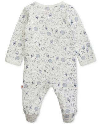 Baby Cotton Magnetic Footed Coverall