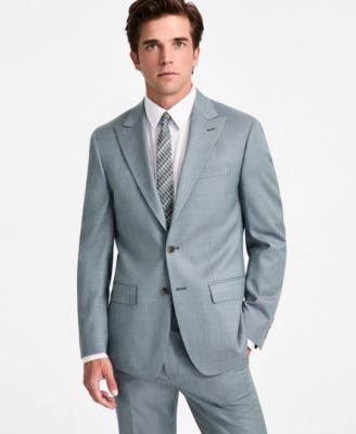 Men's Slim-Fit Wool Blend Suit Separates