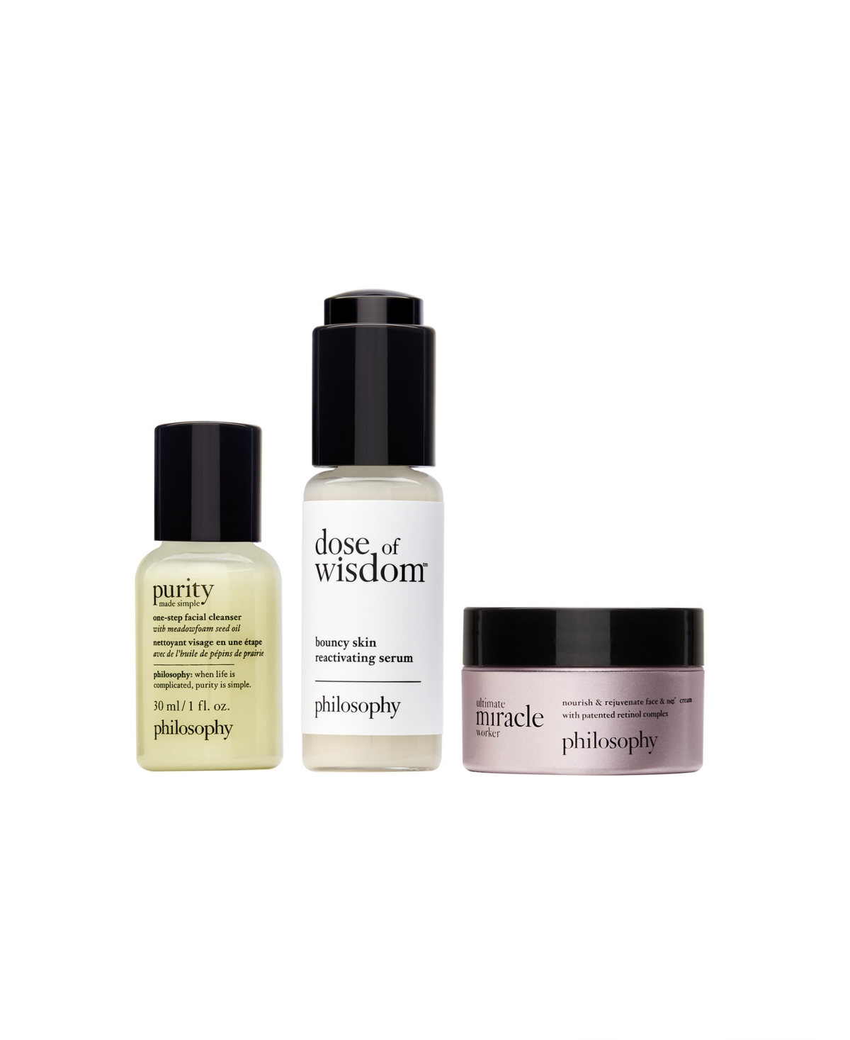Philosophy 3-pc. Skincare Essentials Gift Set In No Color