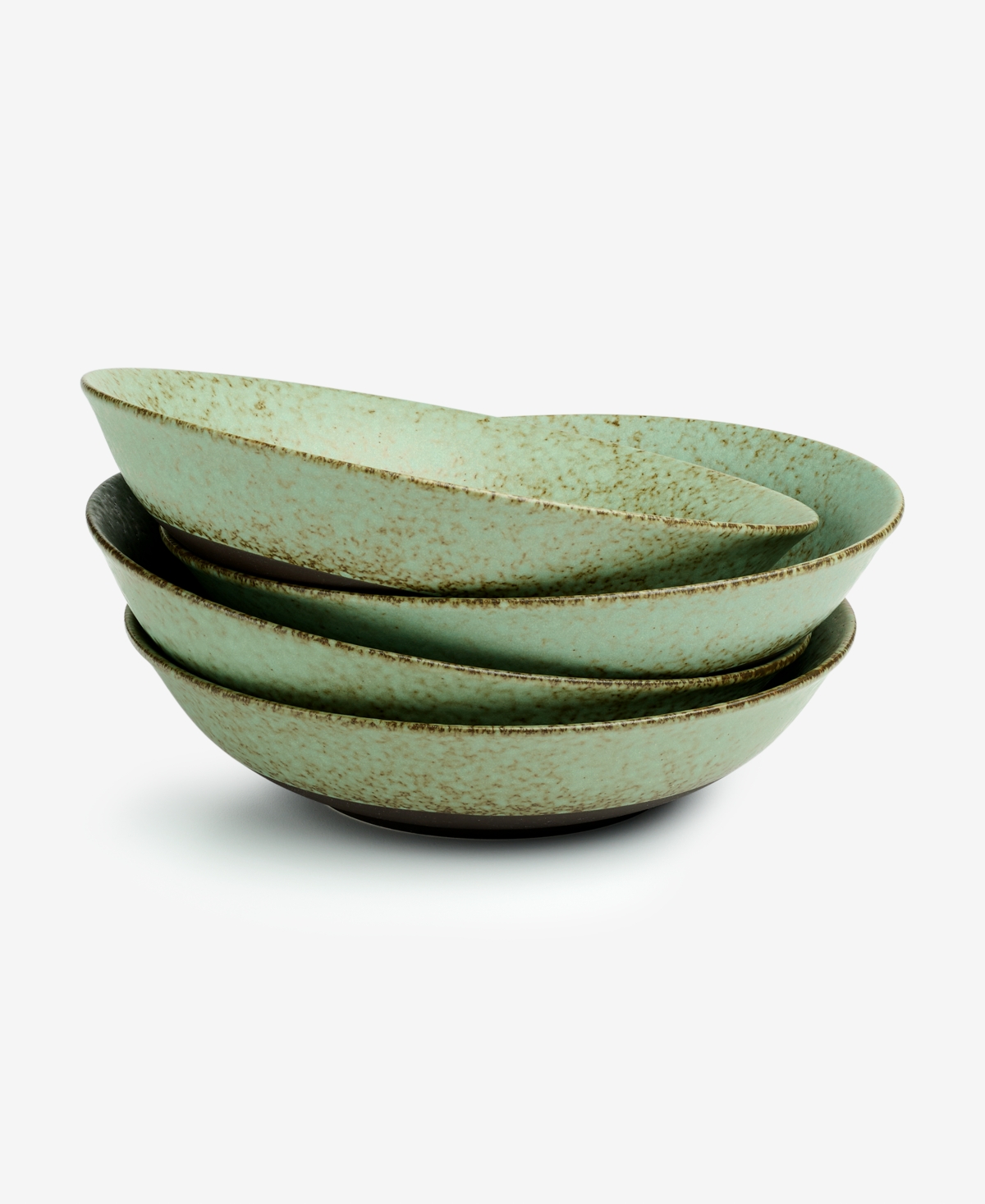 Olive Dinner Bowls, Set of 4, Exclusively at Macy's - Green