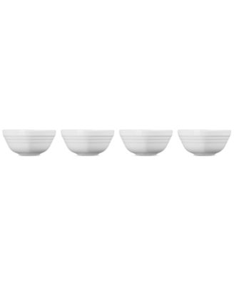 Stoneware Mini Heart Pinch Bowls, Set of 4