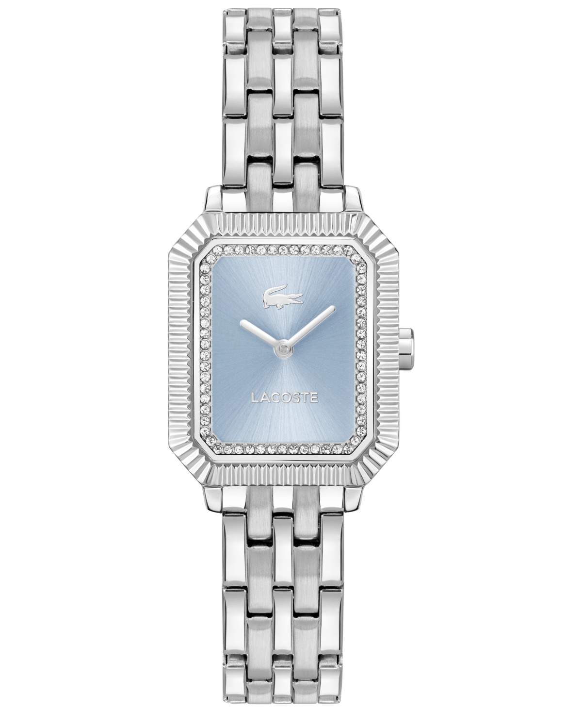 Women's Parisienne Silver Tone Stainless Steel Bracelet Watch, 28.3 x 20.7mm - Silver
