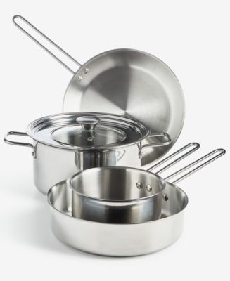 Arch Studio 5-Pc. Stainless Steel Cookware Set, Exclusively at Macy's - Macy's
