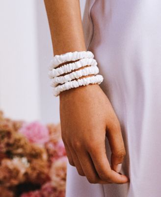 4-Pc. Pure Silk Back-to-Basics Skinny Scrunchies Set